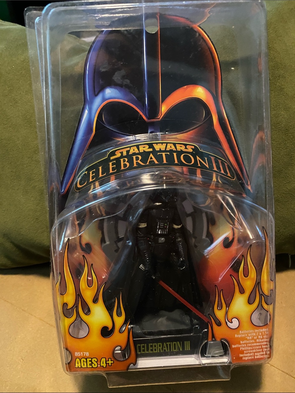 Star Wars Celebration III Darth Vader Figure - Black & Red